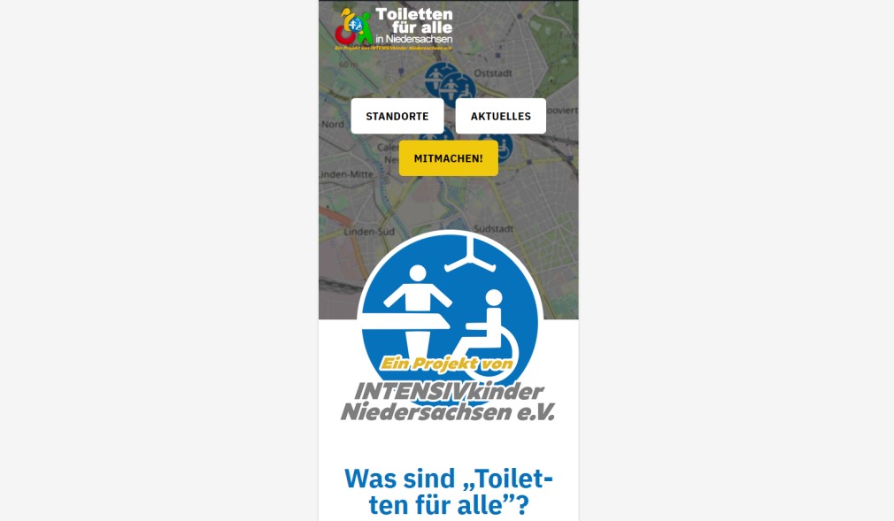 Referenzseite Toiletten für alle Niedersachsen
                    e.V.